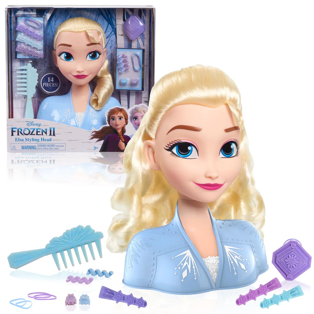 disney frozen deluxe elsa styling head reviews