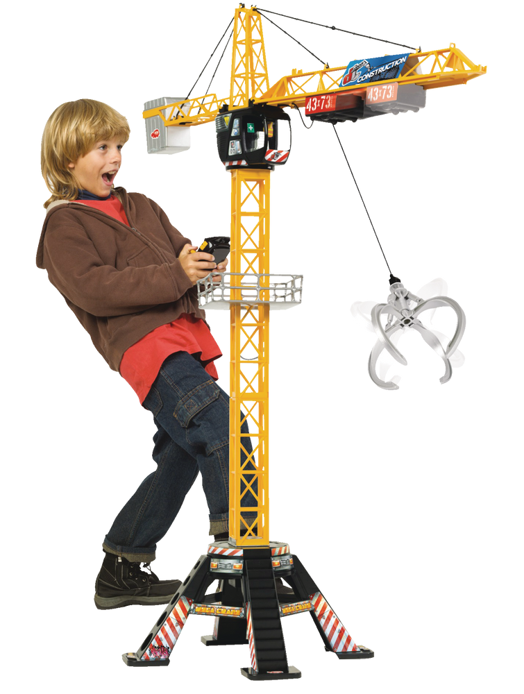 dickie toys remote control crane