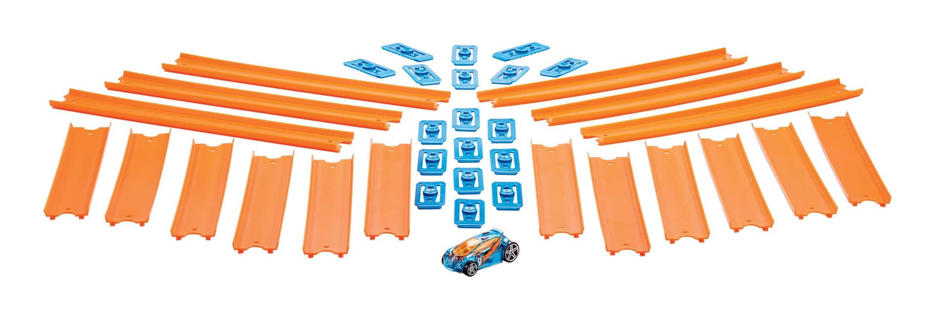 Hot wheels car 2024 and track pack