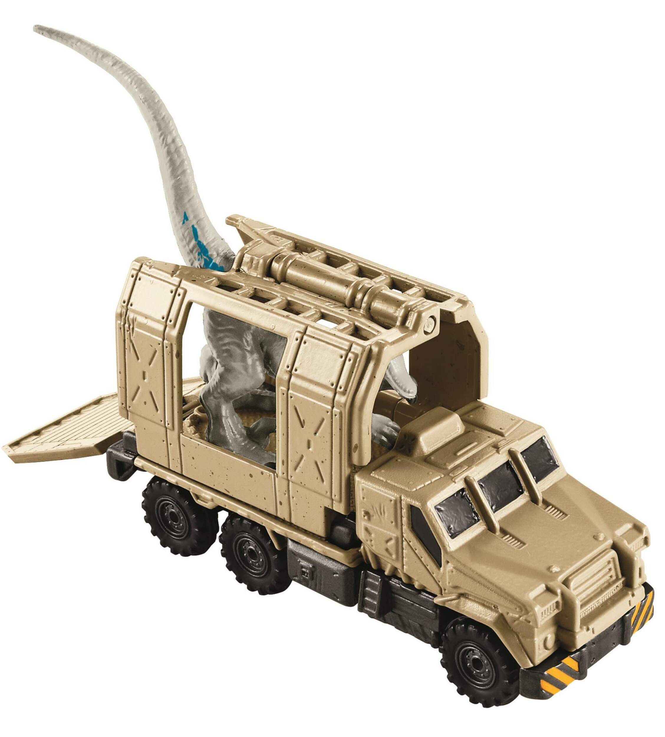 Matchbox® Jurassic World Dino Transporters, Assorted Front_Angled_Right