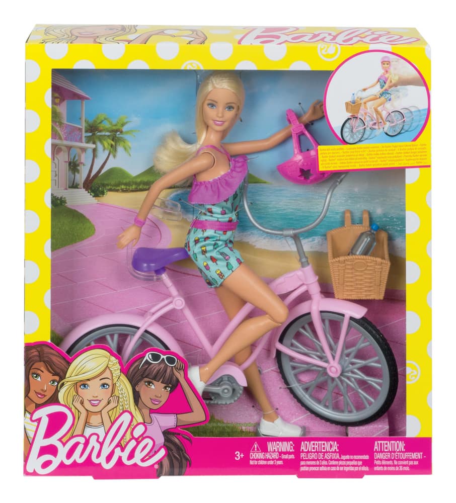 barbie and bike