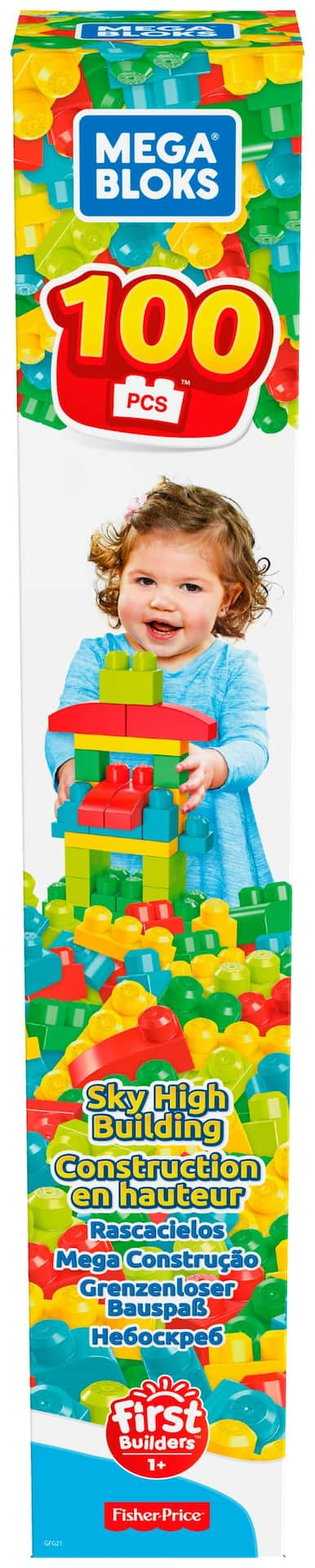 Fisher price mega bloks 100 sale pieces