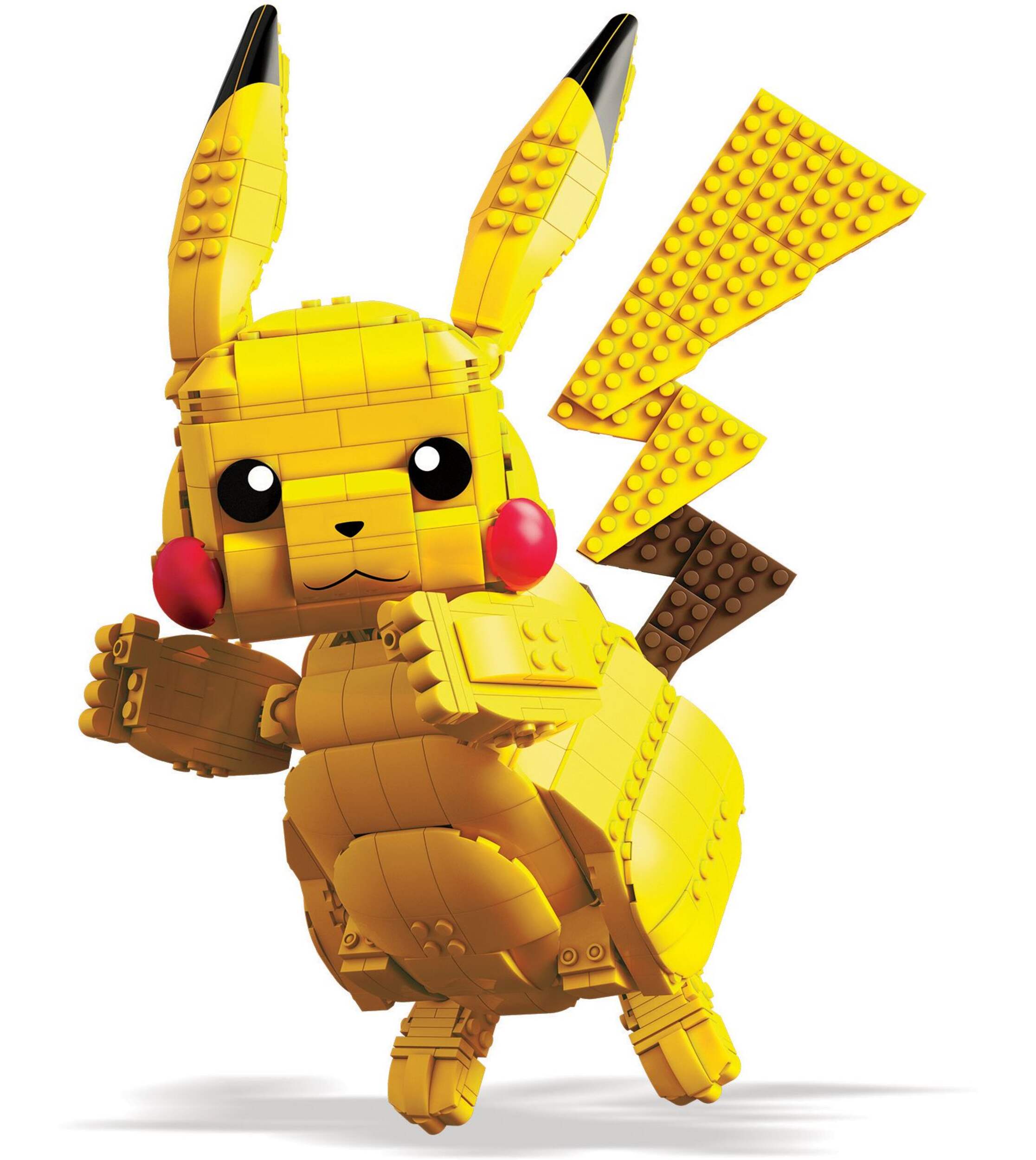 Pikachu géant Mega Construx Pokémon, 12&nbsp;po, paq. 806, 8&nbsp;ans et plus Front_Angled_Left