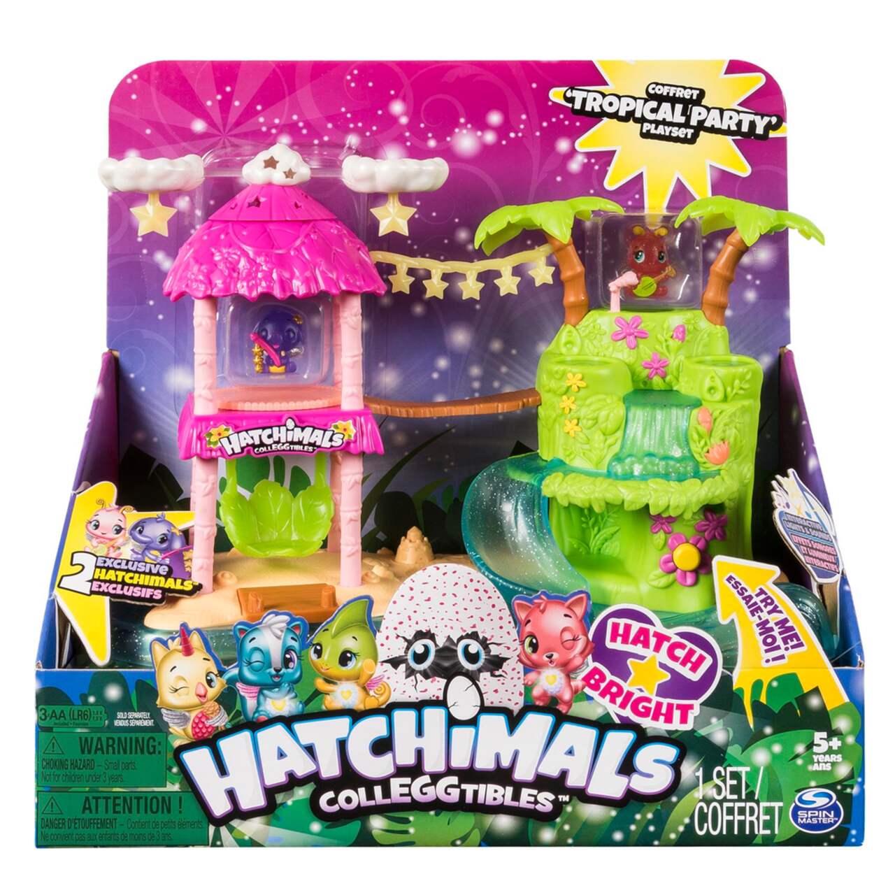 Hatchimals CollEGGtibles Tropical Party Playset Season 4