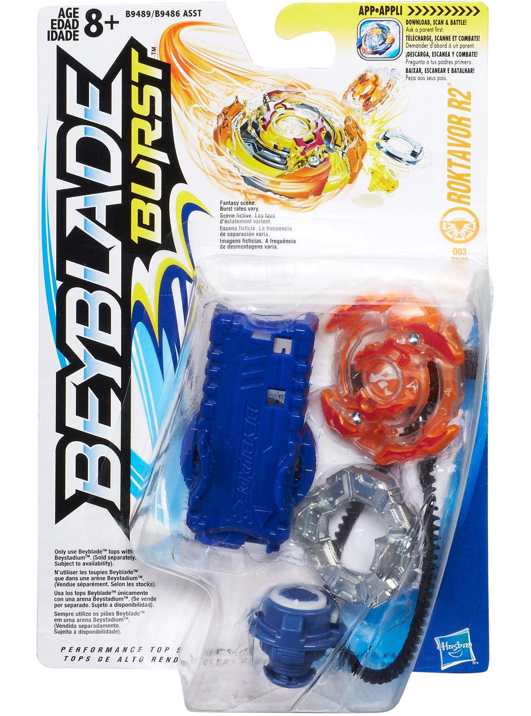 Beyblade Burst Evolution Starter Pack, Assorted Front_Flat