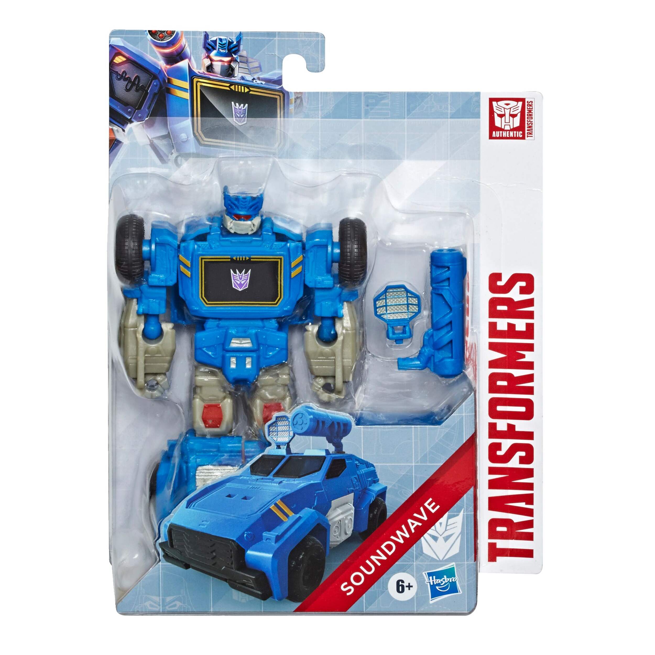 Transformers Auto/Dinobot Action Figure Toy, Assorted (Bumblebee/Optimus Prime/Grimlock), Ages 4+ Front_Flat