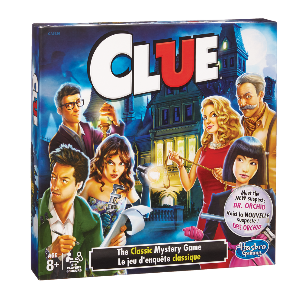 Hasbro Clue Classic Family Mystery Board Game, Ages 8+ | Canadian Tire