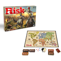 Hasbro Risk Strategy Board Game,  Includes 12 Secret Missions, Ages 10+