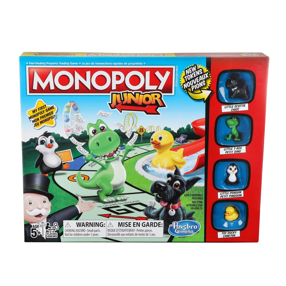 Monopoly Junior Classic Board Game For Kids, Ages 5+ | Canadian Tire