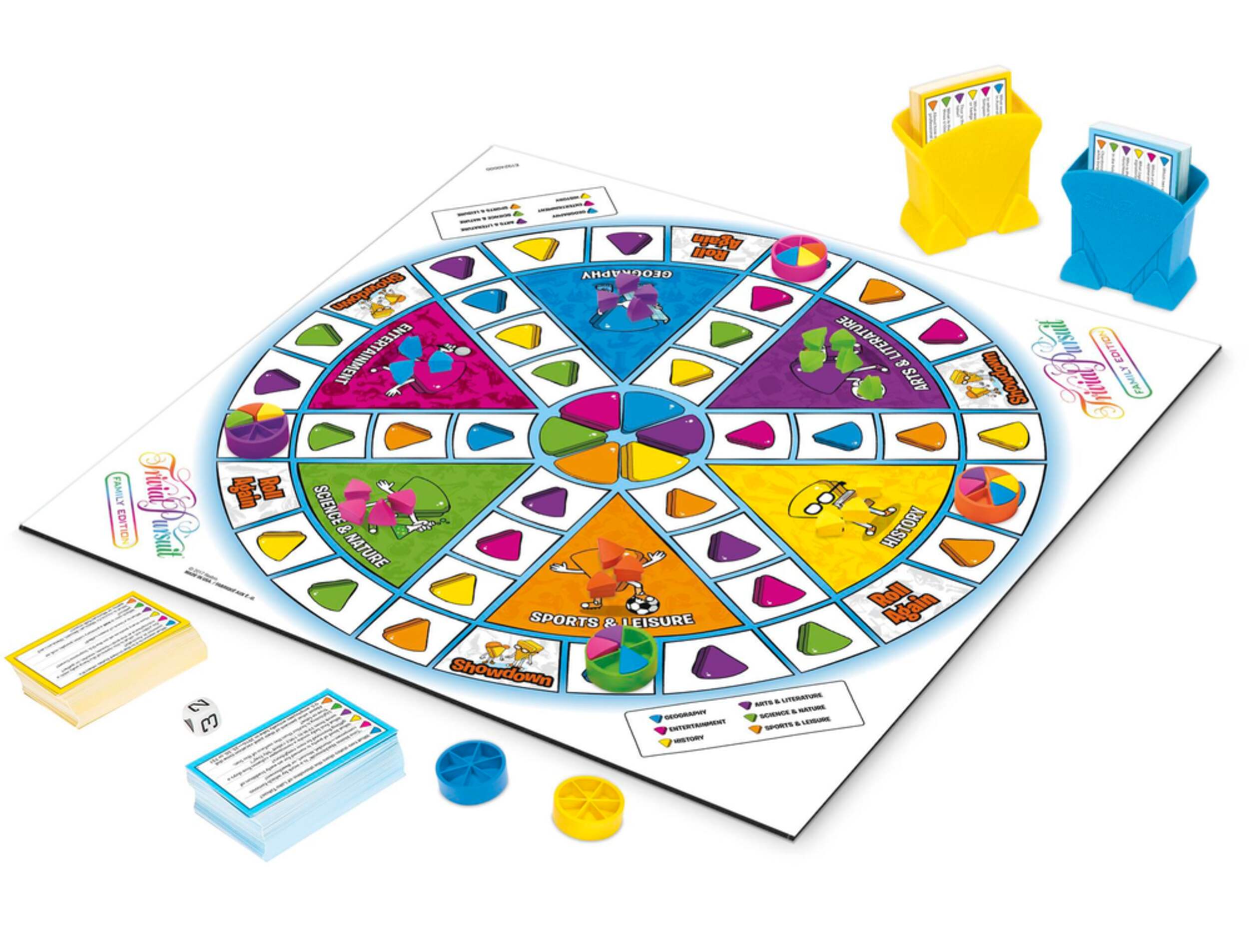 Hasbro Trivial Pursuit Family Edition Game, English Composite_or_Mixed