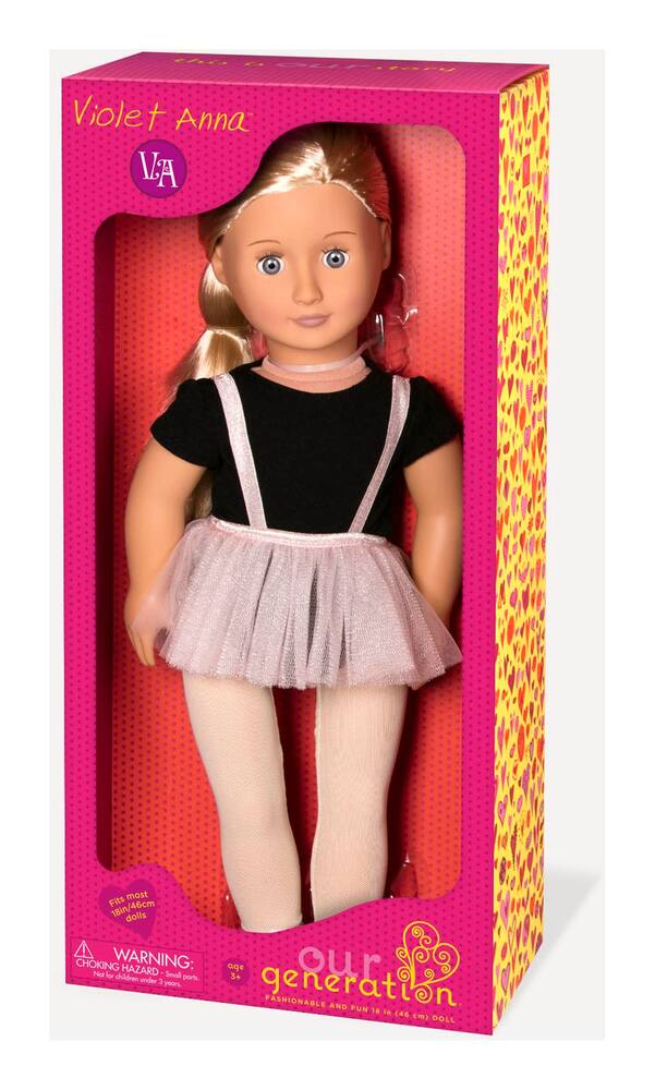 Our Generation Doll Violet Anna Ballerina Canadian Tire