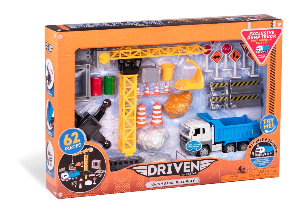 Driven Construction Site Playset, Assorted Canadian Tire