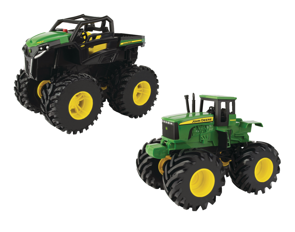 John Deere Monster Treads Shake Sounds Tractor Gator 2 pk Canadian Tire