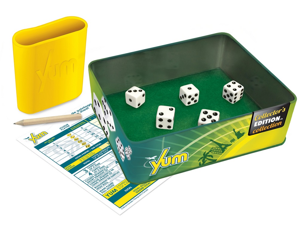Editions Gladius Yum Classic Collector's Edition Poker Dice Game Set