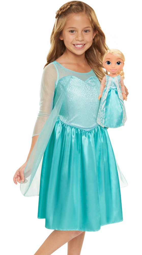 Disney Princess Doll Toy & Child Sized Dress Set, Assorted Characters