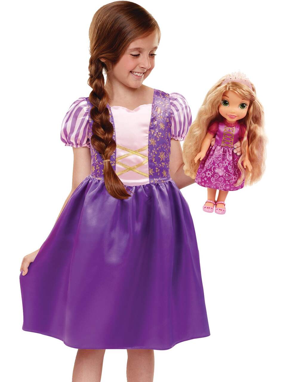 8pcs Disney Princess Action Figures Changé De Robe Poupée Enfants