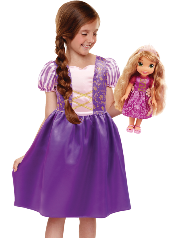 Disney Princess Doll Toy & Child Sized Dress Set, Assorted Characters