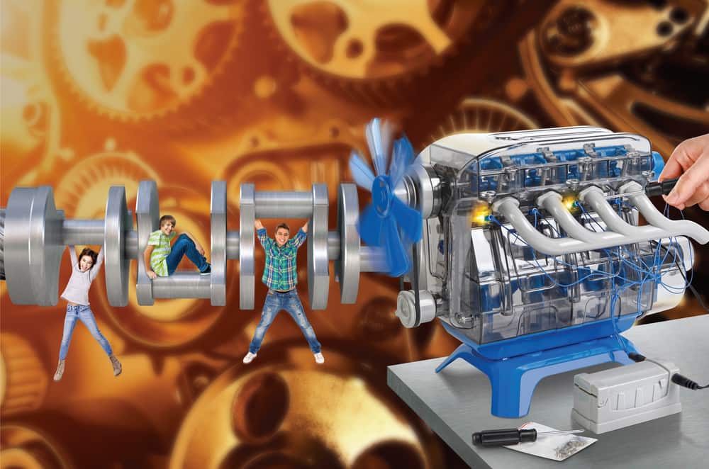 Discovery Kids 1006975 Toy Model Engine Kit for sale online 