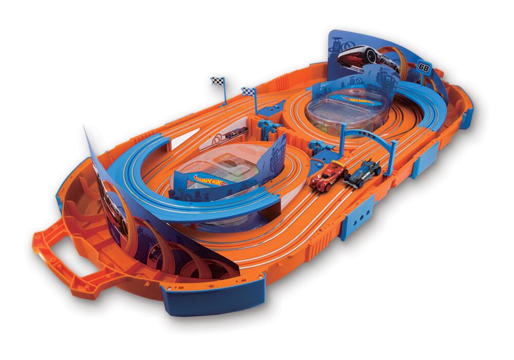 hot wheels slot track set