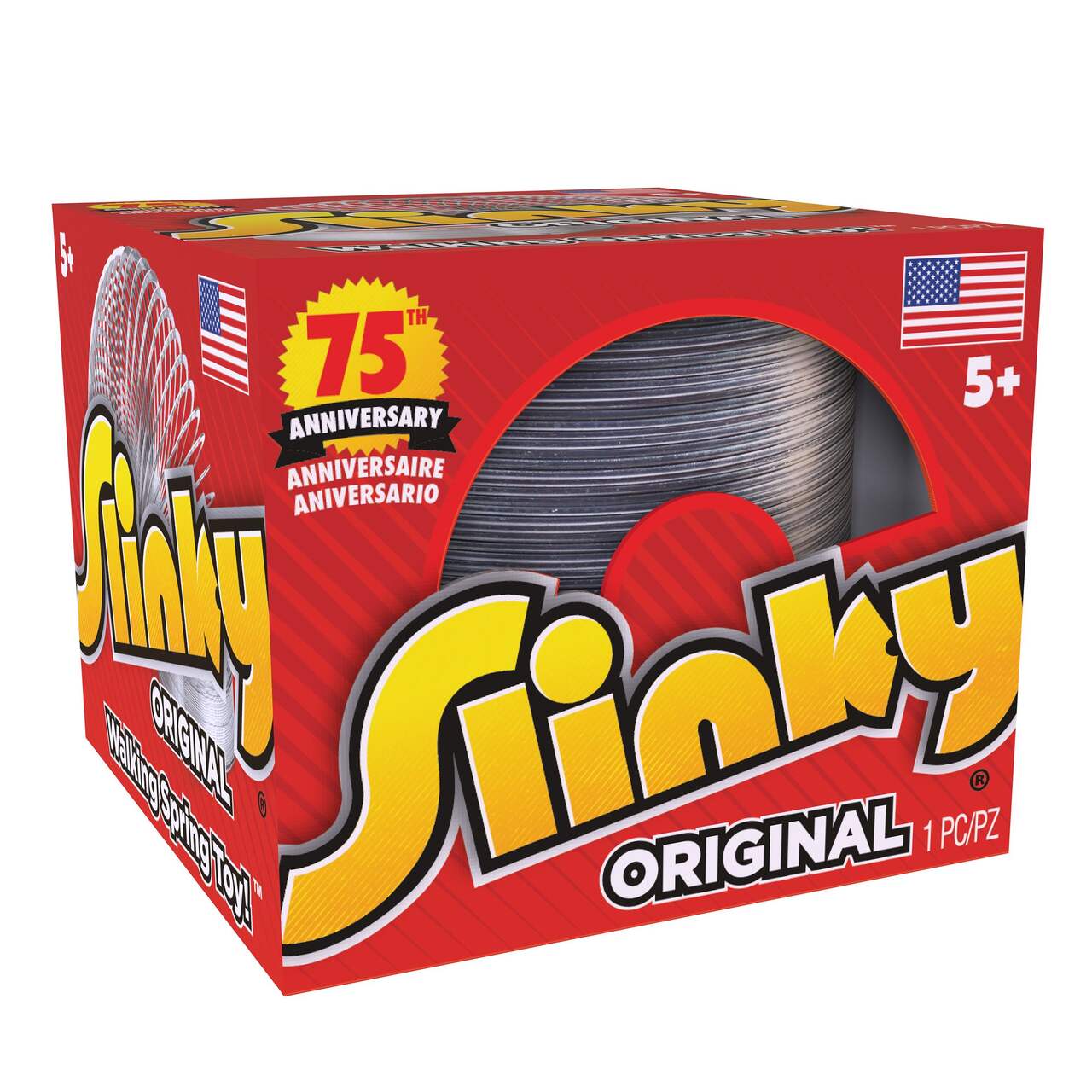 Slinky® Original Metal Classic Spring Toy For Adults & Kids, Ages