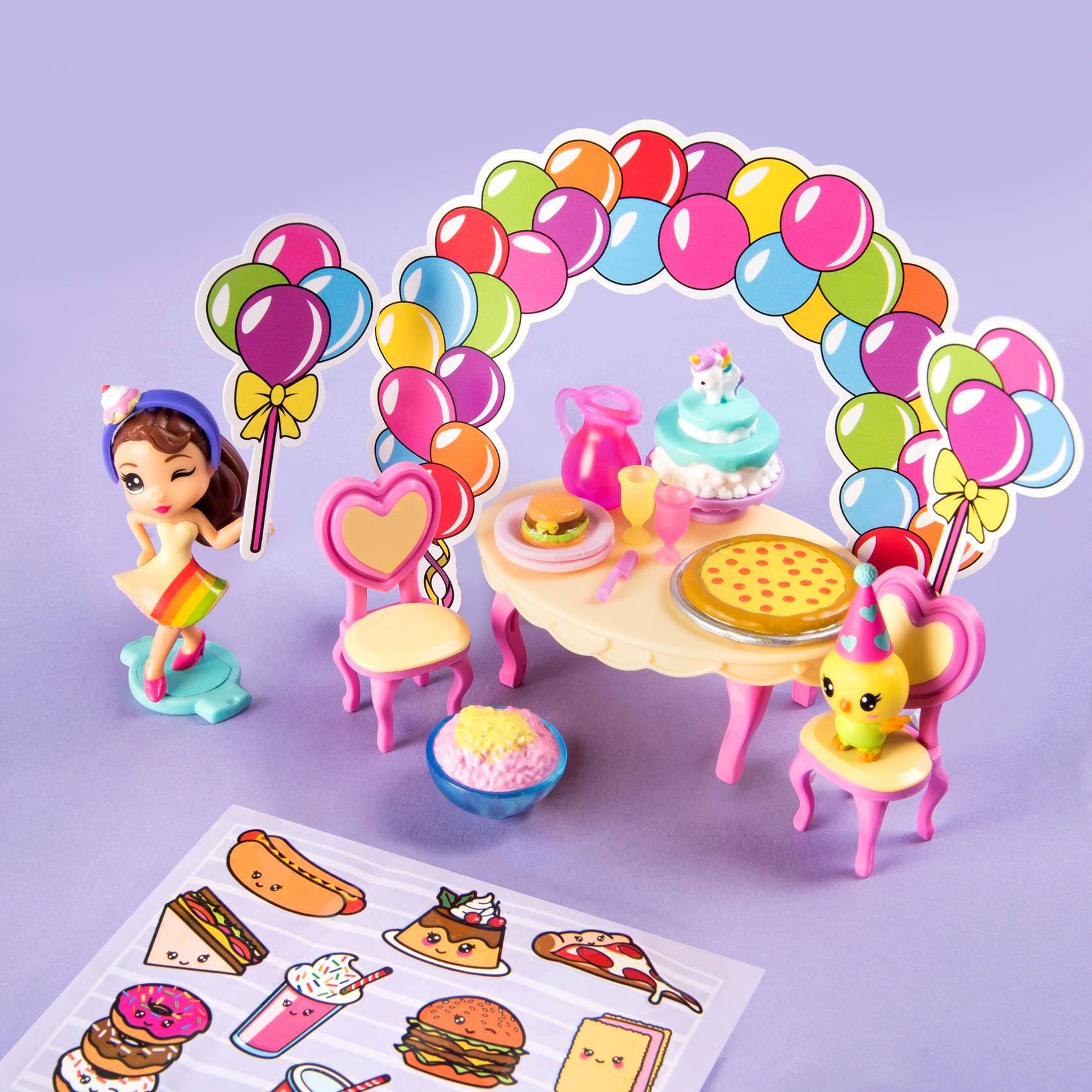 Party popteenies party surprise deals box playset