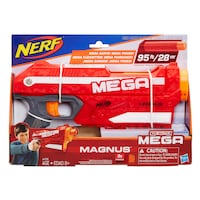Nerf Mega Magnus Blaster Front_Flat