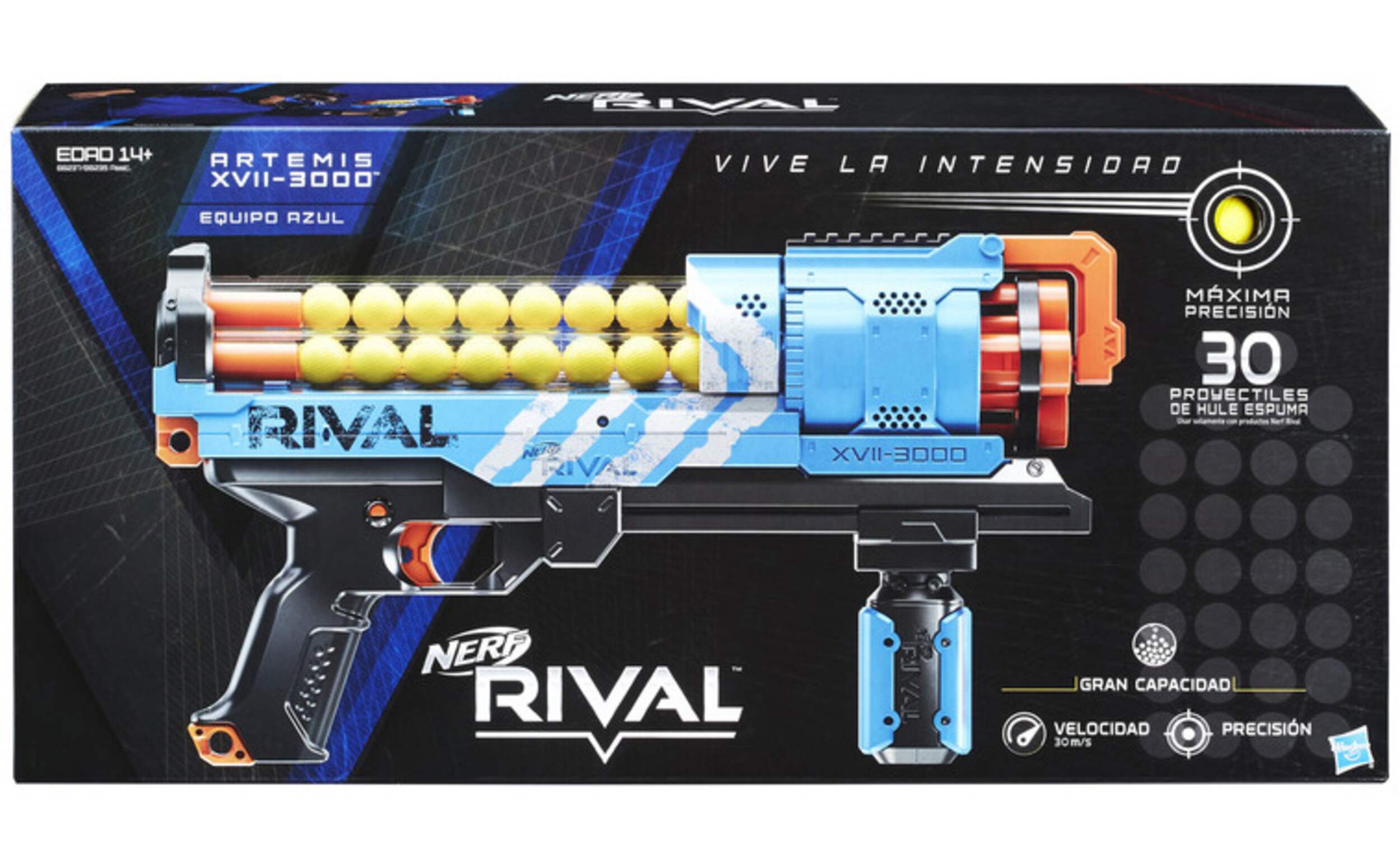 Nerf Rival Artemis Blaster Front_Elevated