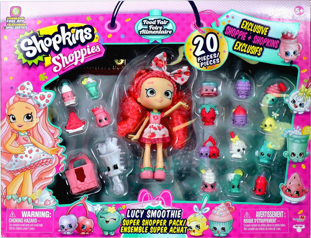 Shopkins shoppies super shopper pack sales