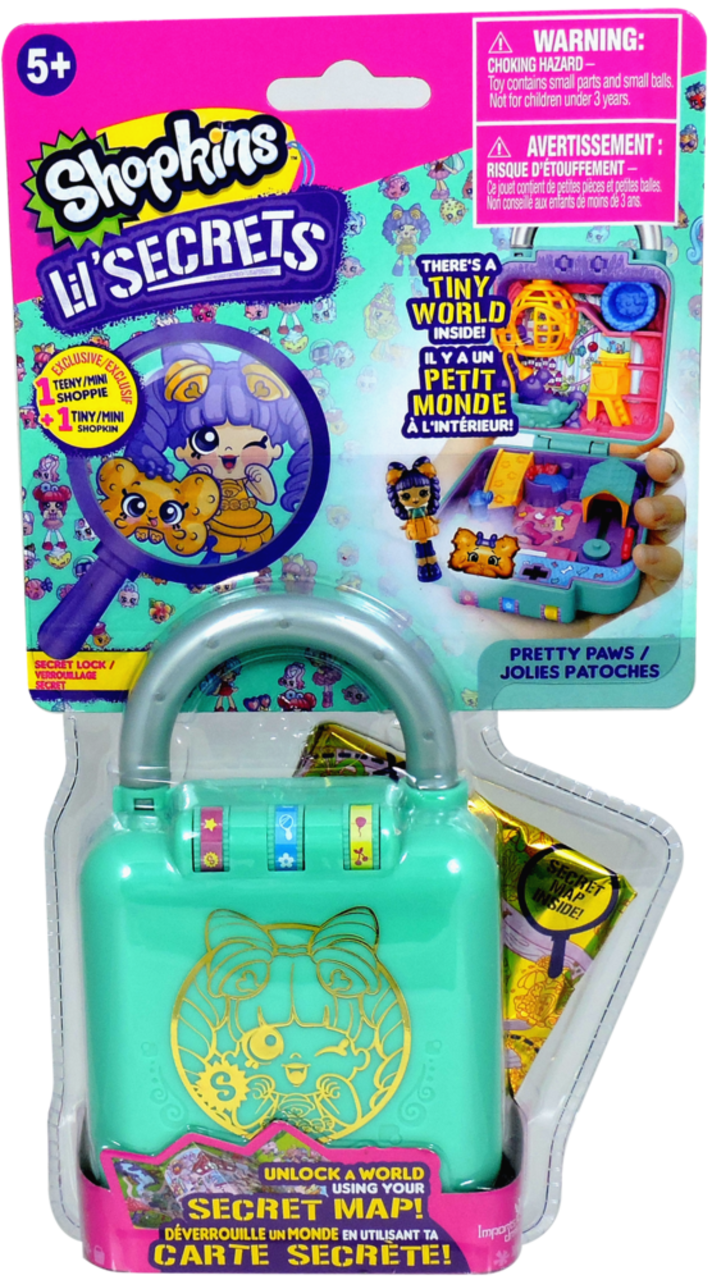 Shopkins Lil Secrets Secret Lock Assorted