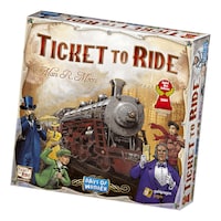 Days Of Wonder Ticket To Ride, Railway Train Adventure Family Board Game Set, Ages 7+