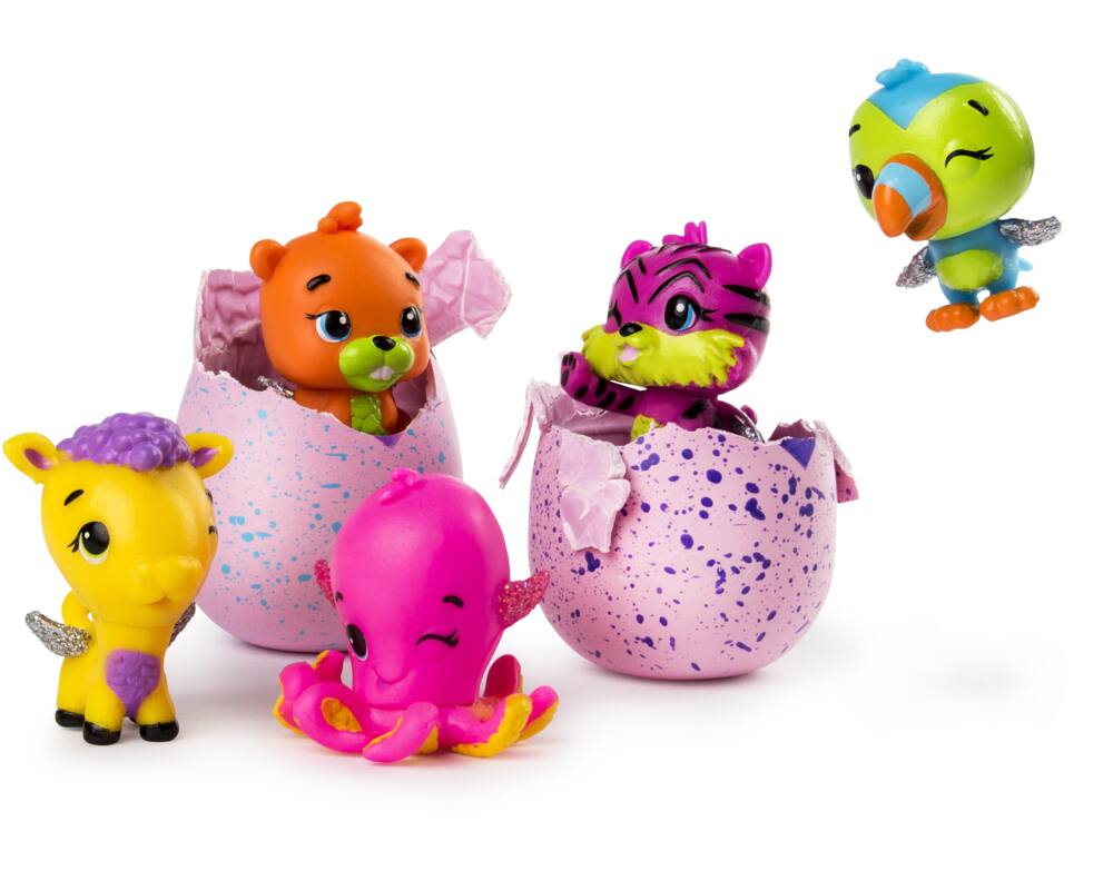 HATCHIMALS Colleggtibles egg 4 Pack Bonus  ** FIND THE GOLDEN HATCHIMAL ** 