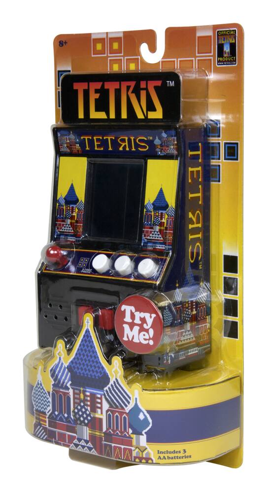 Tetris Mini Handheld Classic Arcade Game For Kids, Ages 8+ | Canadian Tire