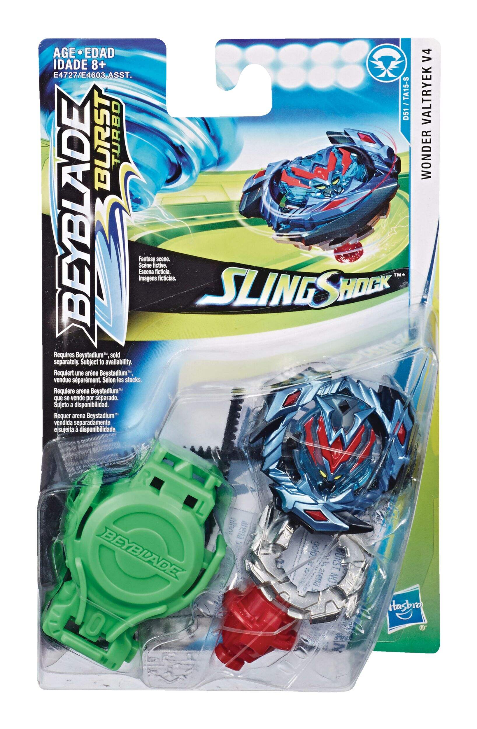 Beyblade Burst Turbo Slingshock Starter Pack, Assorted Front_Flat