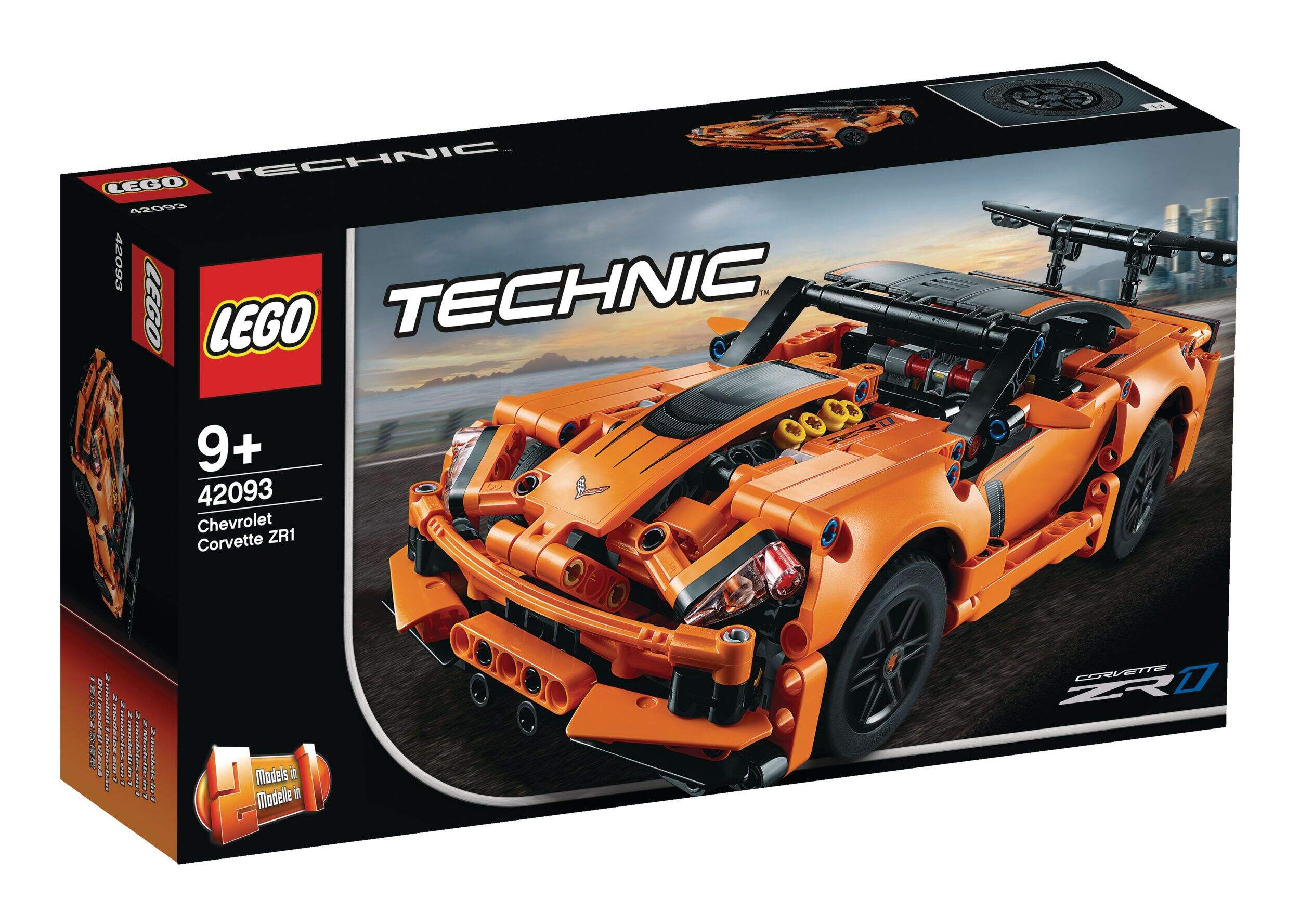 LEGO® Technic™ Chevrolet Corvette ZR1 - 42093 Front_Angled_Right