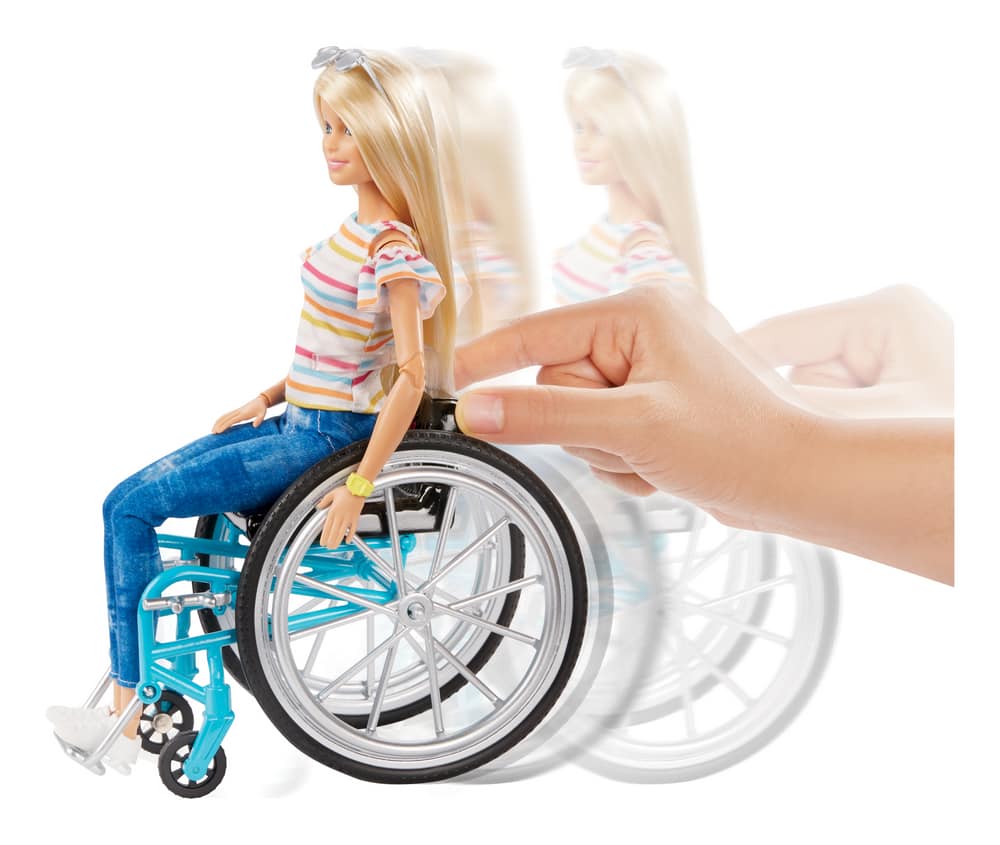 barbie on wheelchair