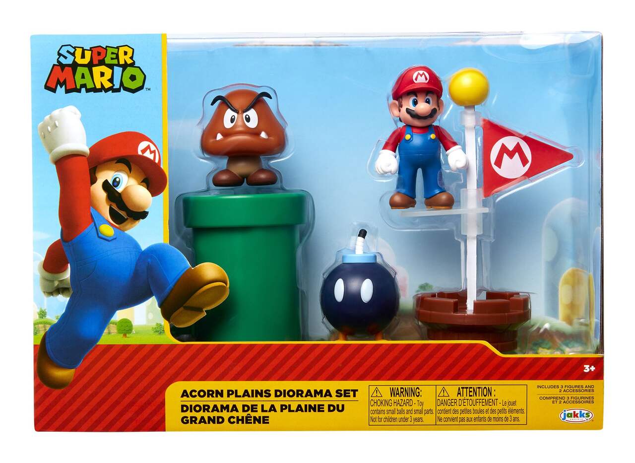 Figurine - JAKKS PACIFIC - Super Mario Bros : Mario de Feu - 10 cm - La  Poste