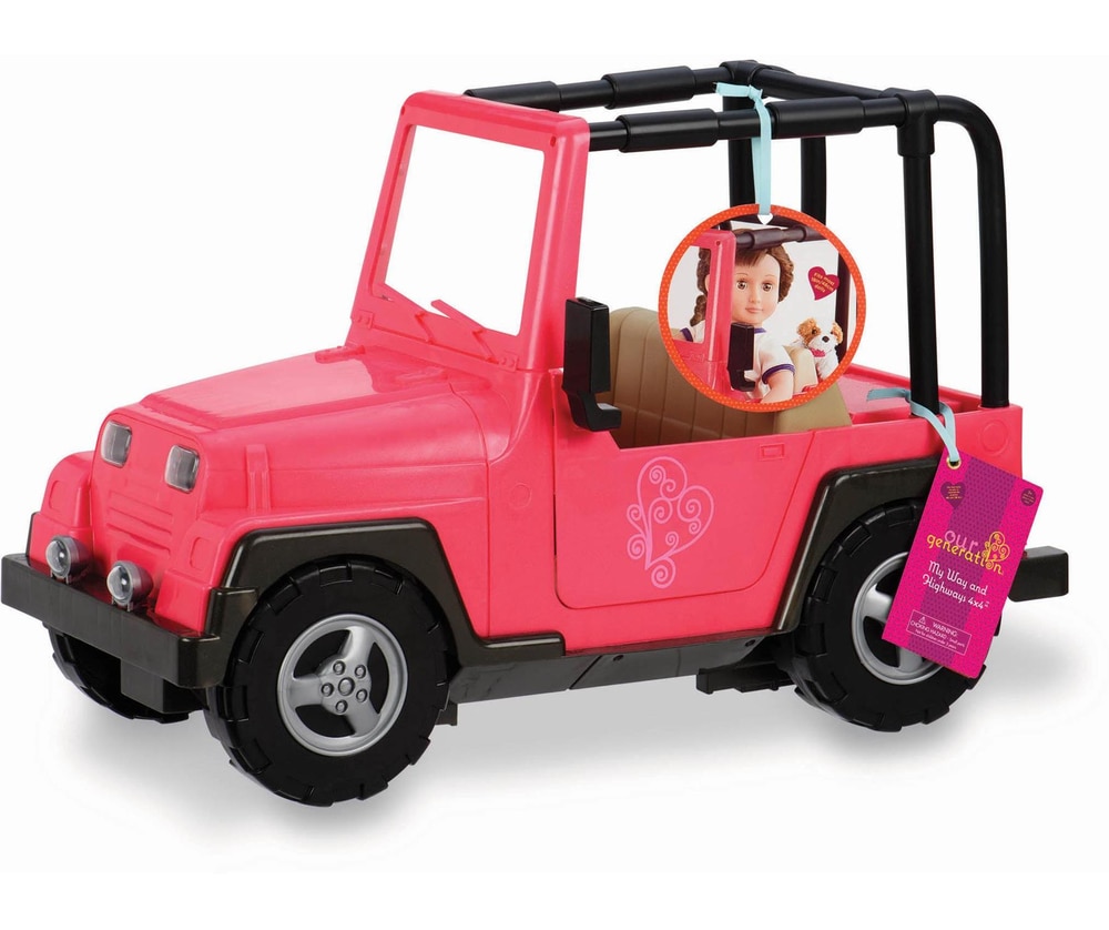 Our Generation Doll Vehicles, Jeep Canadian Tire