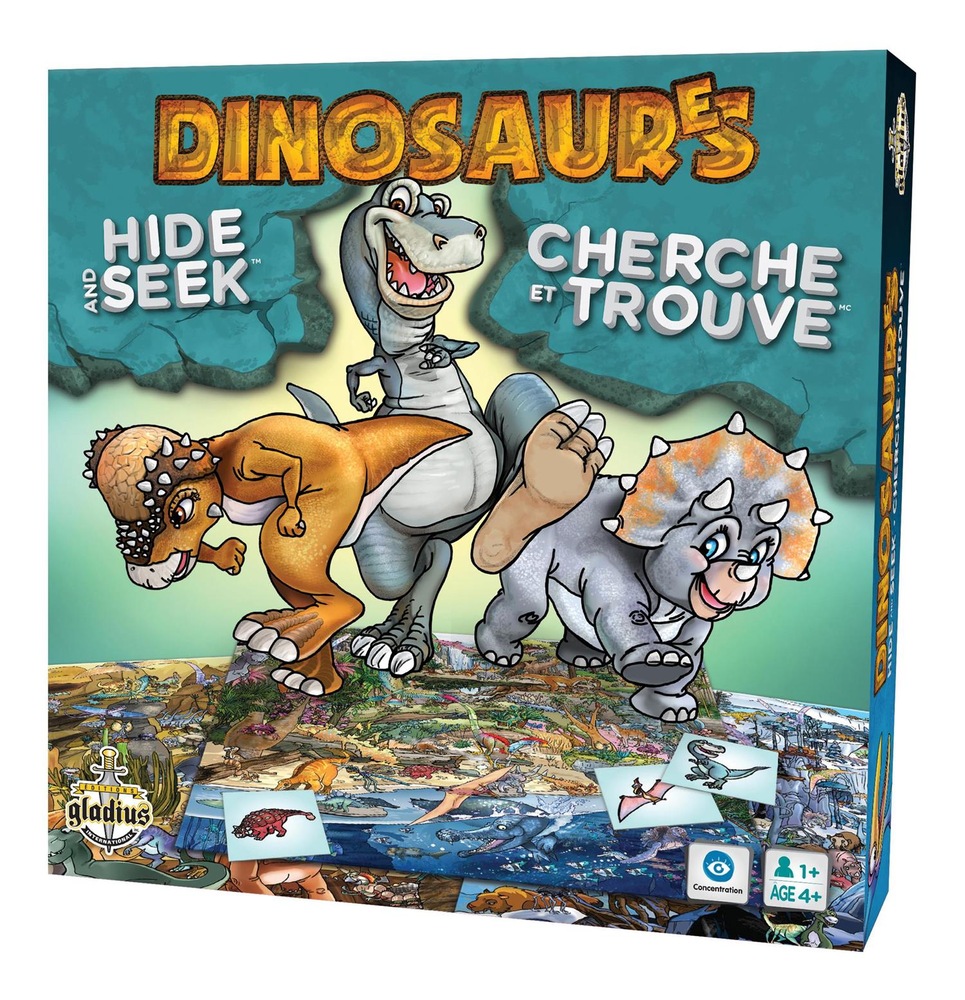Editions Gladius Dinosaurs Hide & Seek Game Canadian Tire