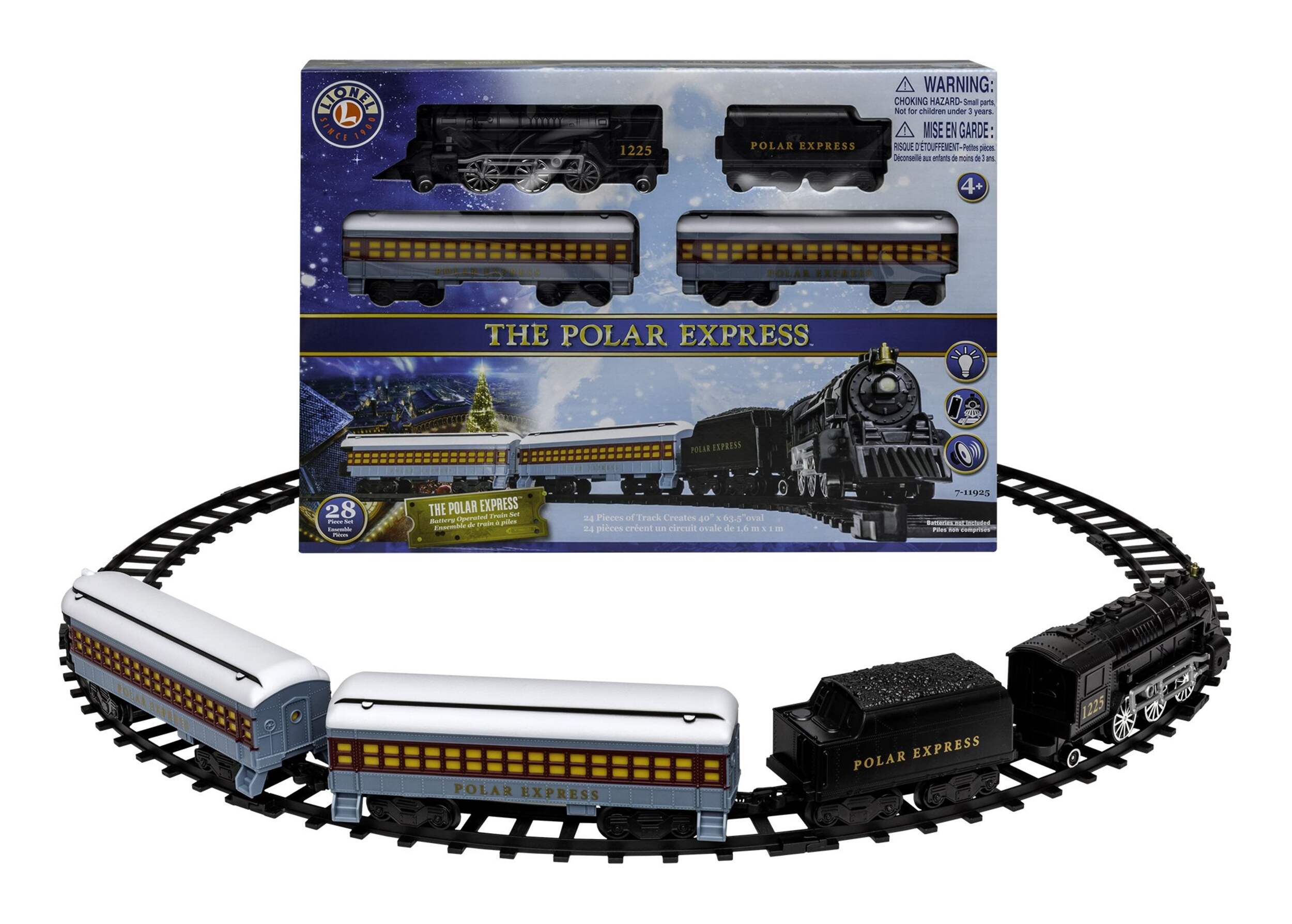 Piste de train à piles Lionel The Polar Express, 4 ans et plus Composite_or_Mixed