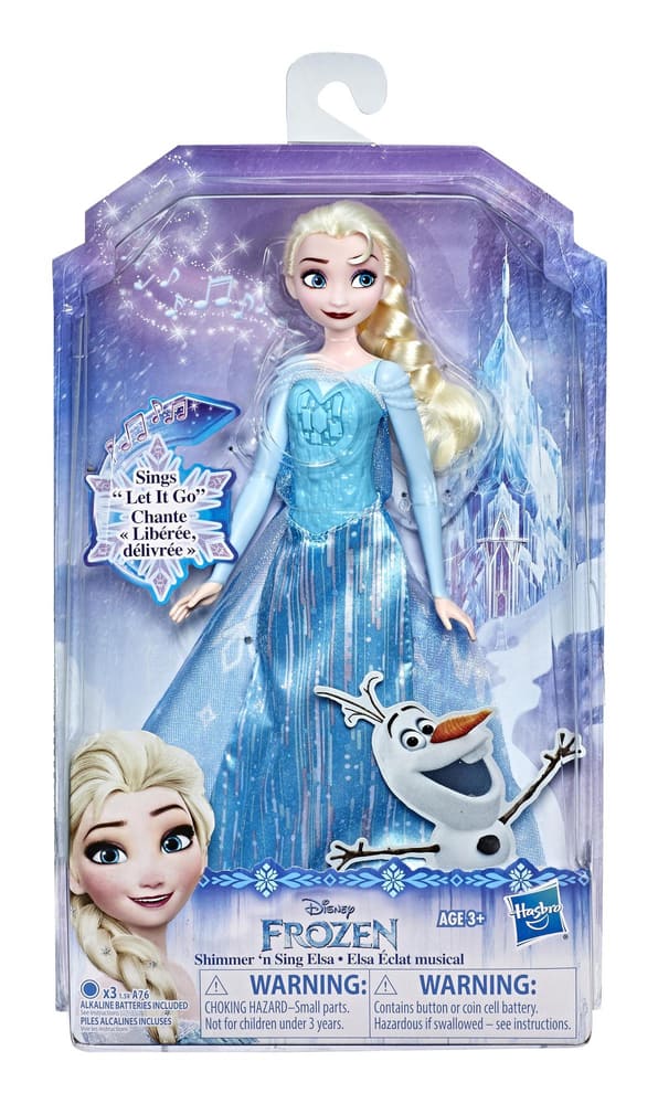 Disney Frozen Shimmer N Sing Elsa Or Anna Singing Doll Assorted Canadian Tire