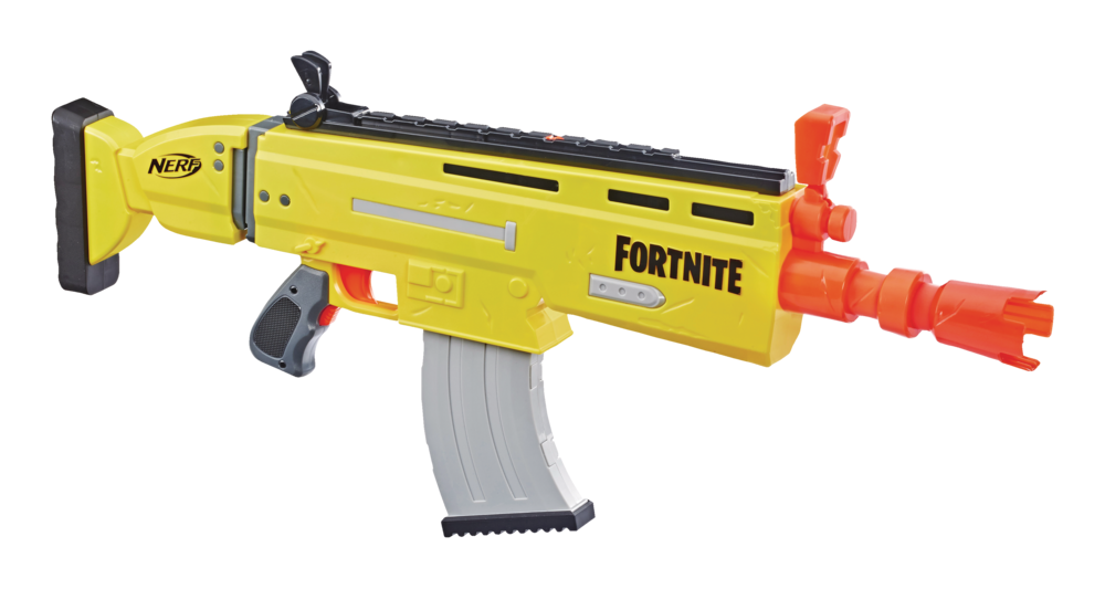 NERF Fortnite AR-L Motorized Blaster Set With 20 NERF Elite Darts, Age ...