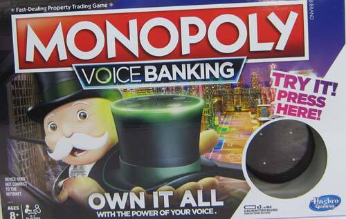 Hasbro Monopoly Voice Banking Electronic Board Game, English