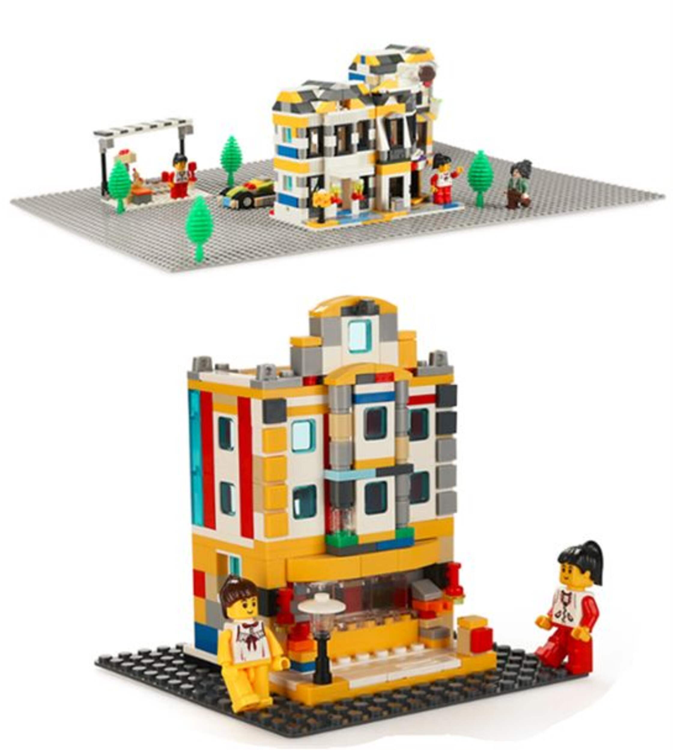 Dragon Blok Building Baseplate, Assorted, 10-in x 10-in Composite_or_Mixed