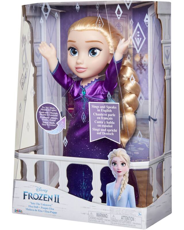 Disney Frozen 2 Singing Elsa Doll Toy For Kids, English Edition, Ages 3 ...