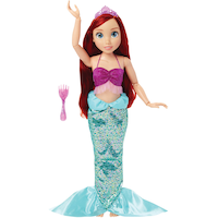 Disney Princess, Ariel, Playdate Doll Toy w/Long Flowing Hair For Kids, 32-in, Ages 3+ Front_Flat