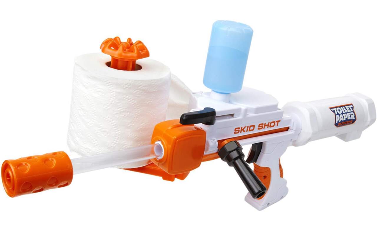 Toilet Paper Blasters Skid Shot