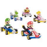 Hot Wheels  Collectible 1:64 Scale Die-Cast Mario Kart Vehicle Toy Car, Assorted, Ages 3+ Front_Three_Fourths_Angled_Right