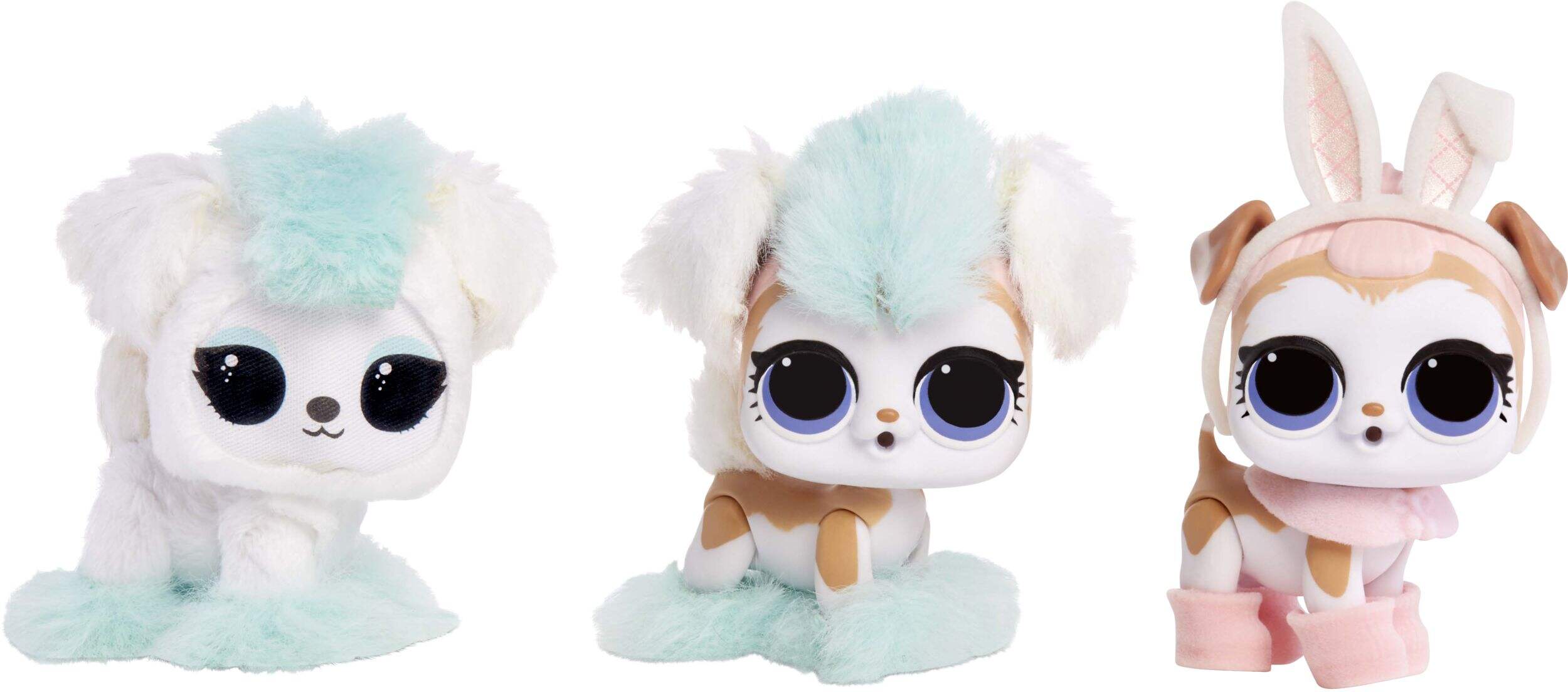 L.O.L. Surprise! Fluffy Pets Winter Disco Series with Removable Fur Front_Flat