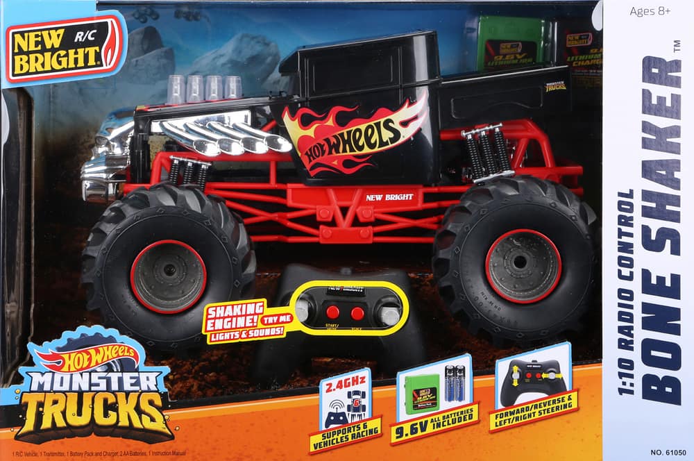 hot wheels bone shaker remote control