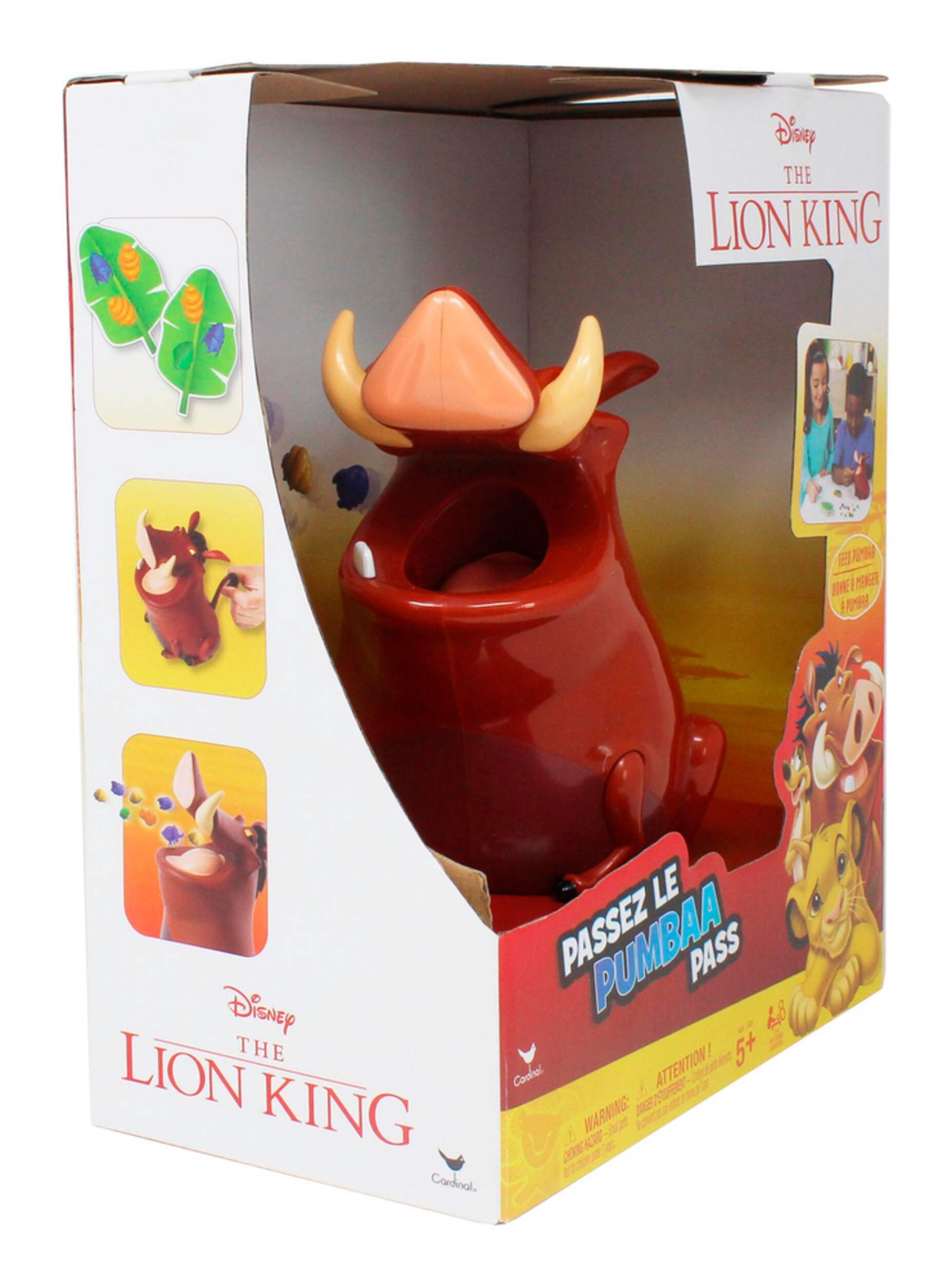Disney The Lion King Pumbaa Pass Game Front_Angled_Right